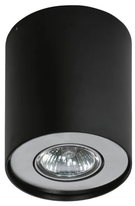 Spot aplicat tavan/plafon stil modern Neos 1 Black/ALU