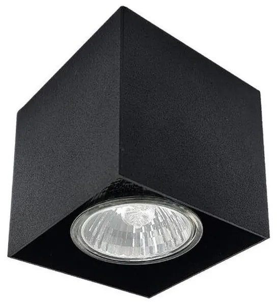 Brosline 1074 - Lampă spot CAGE 1xGU10/10W/230V, neagră
