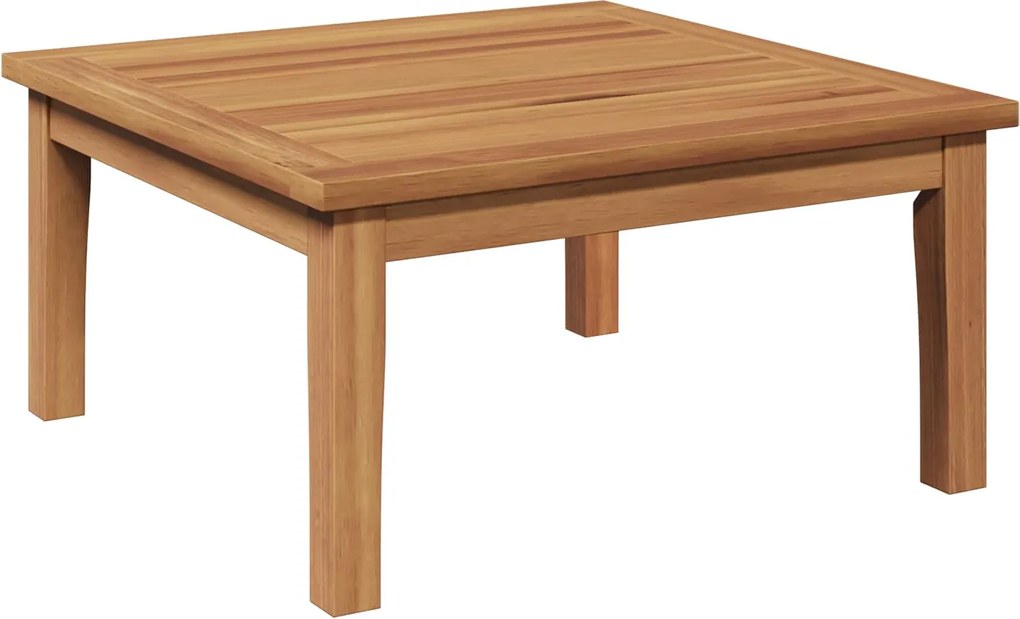 vidaXL Masă de Grădină Maro Lemn masiv de tec