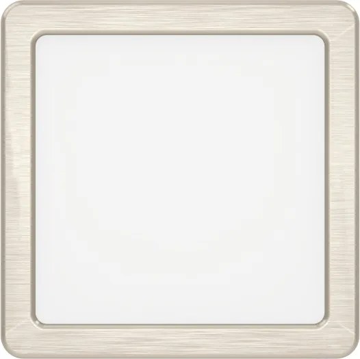 Eglo 901319 - Plafonieră LED FUEVA LED/7W/230V 2700/4000/6500K 15x15 cm crom