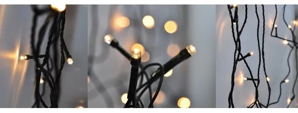 Instalație LED de Crăciun de exterior 500xLED/8 funcții 55m IP44 alb cald Brilagi