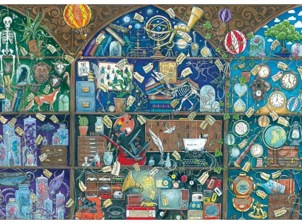 RAVENSBURGER - PUZZLE CABINETUL CURIOZITATILOR 1000 PIESE - RAVENSBURGER (RVSPA00785)
