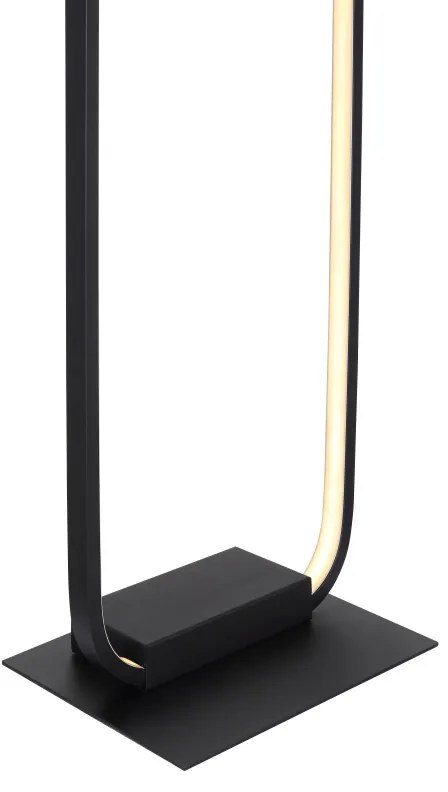 Lampadar LED de podea design modern SILLA negru
