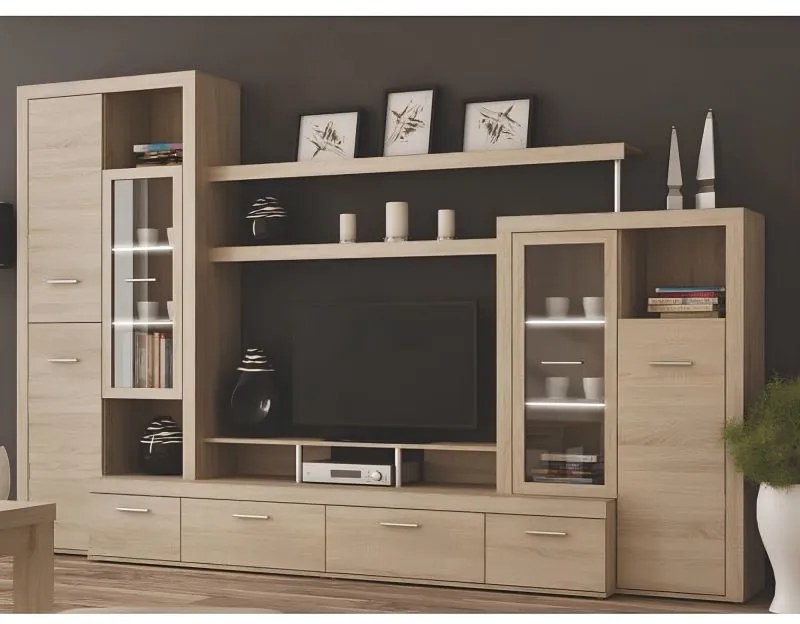 Mobila Living ATLANTIS NEW Stejar Sonoma