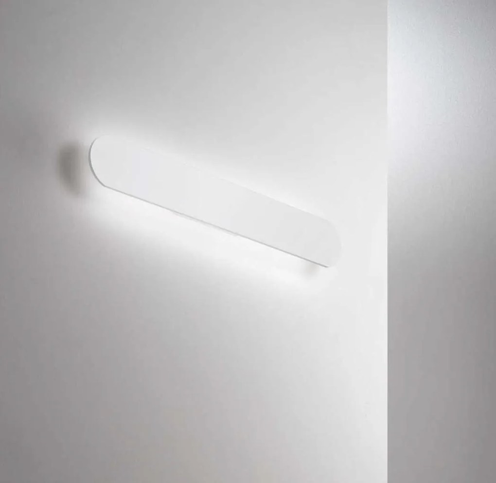 Aplica de perete cu lumina LED ambientala ECHO AP D60 BIANCO