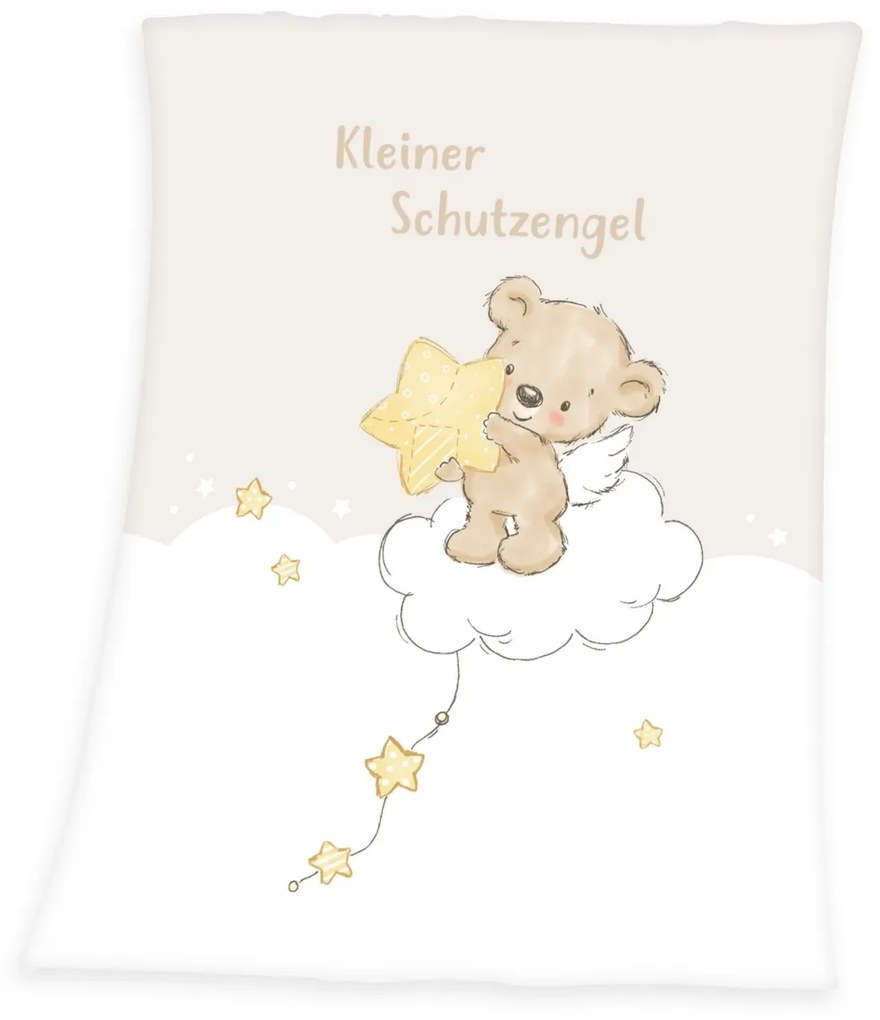 Pătură de copii Herding Kleiner schutzengel, 75 x 100 cm