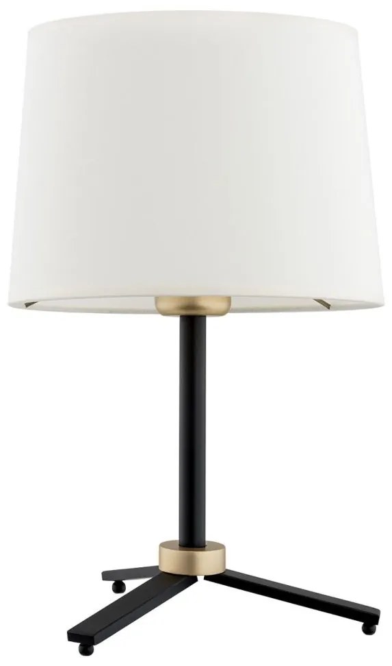 Veioza, lampa de masa design modern Cavalino negru, auriu