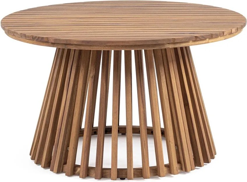 Măsuță de cafea pentru exterior rotundă din lemn de acacia ø 70 cm Rodano – Bizzotto