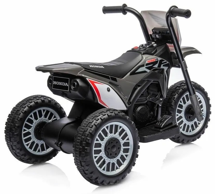 Motocicletă electrică Baby Mix Honda CRF450R, gri