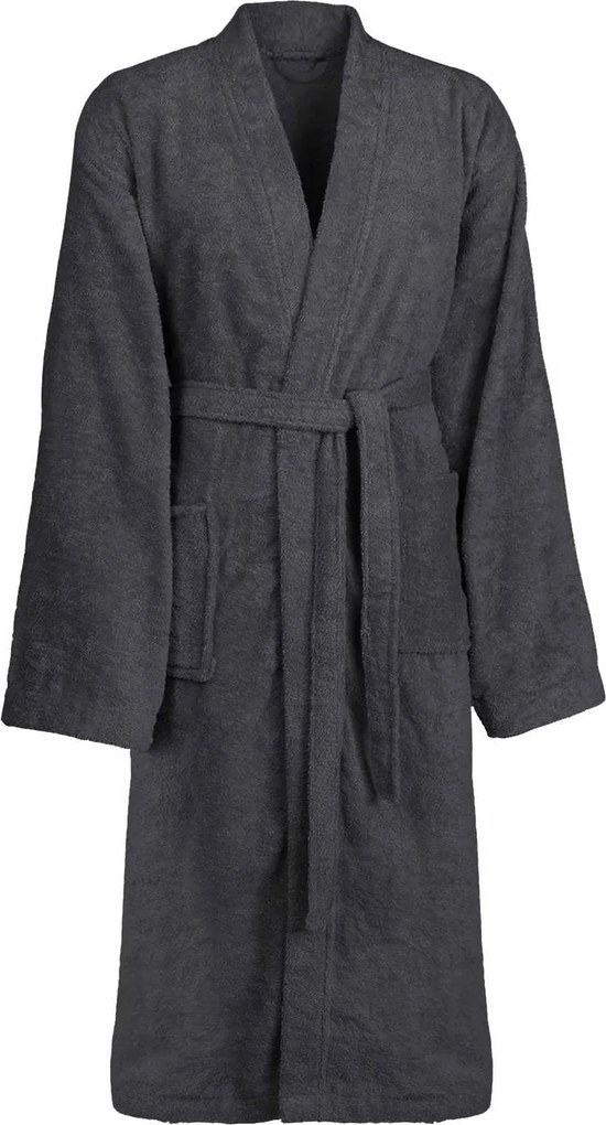 vidaXL Halat de baie KINN Antracit XXXL Bumbac