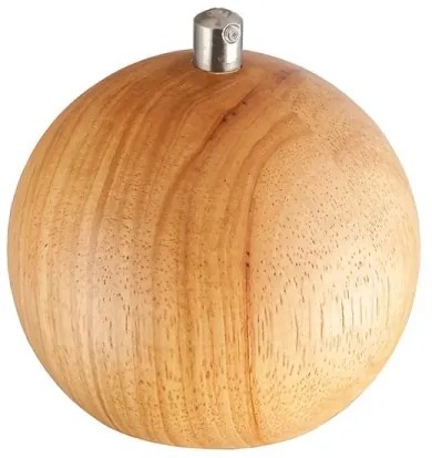 Lampă suspendată pe cablu 1xGU10/10W/230V, Ø 11 cm, lemn masiv/frasin