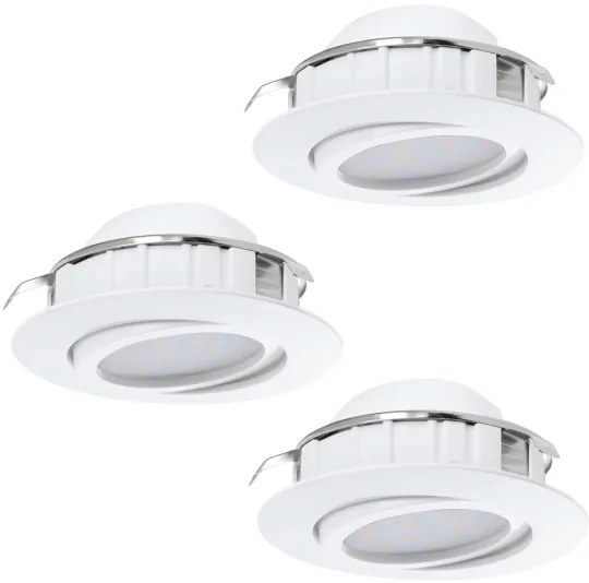 Eglo 95851 - Set de 3 spoturi LED încastrate PINEDA, 4,9 W, 230 V