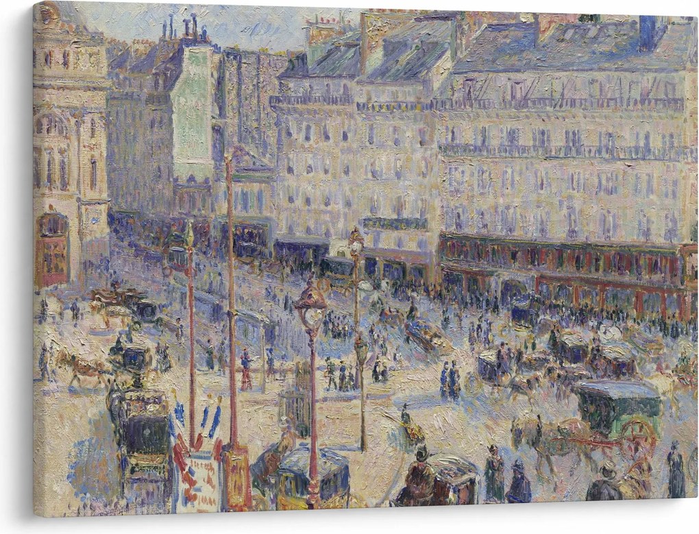 Tablou - Camille Pissarro, The Place du Havre, reproducere (70x50 cm)