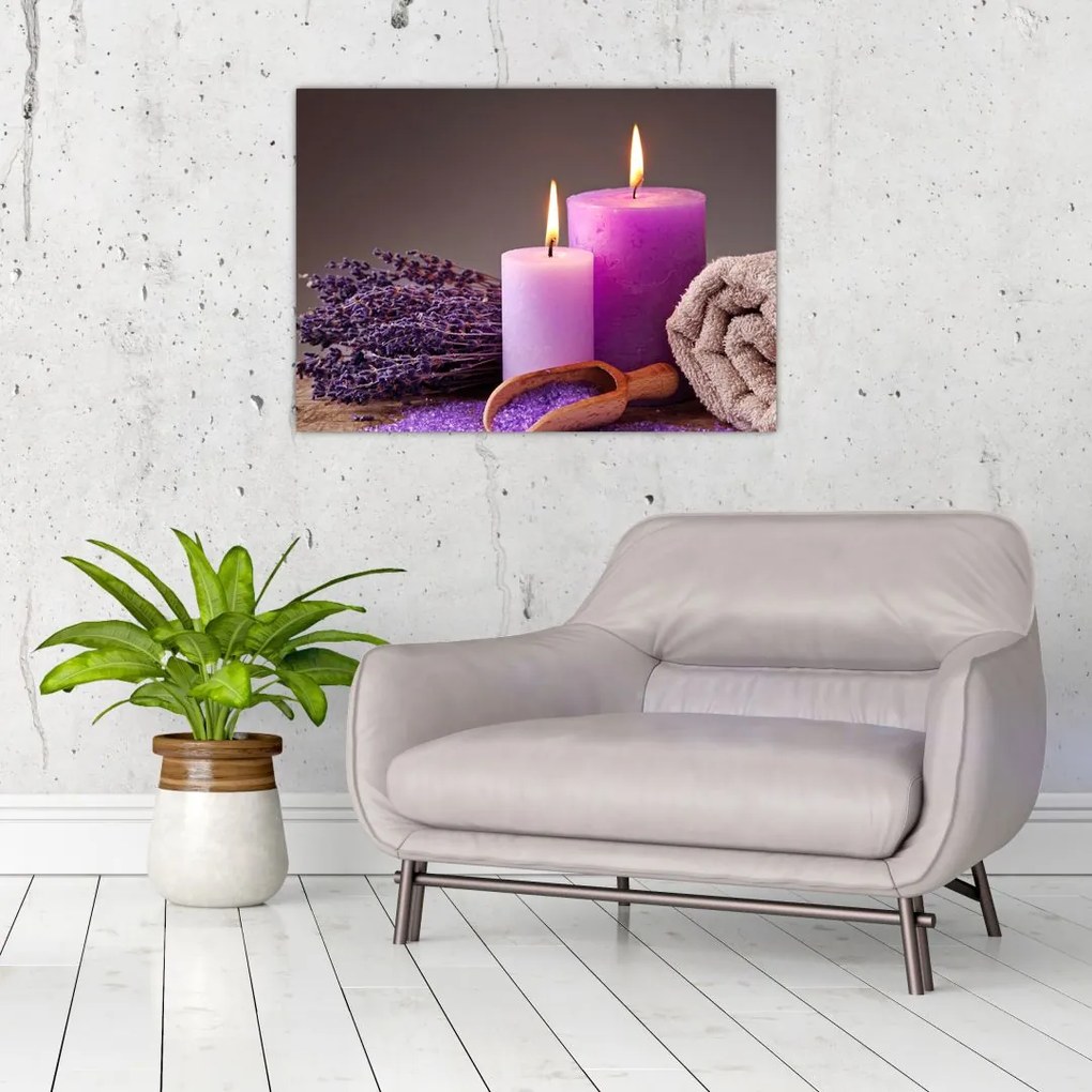 Tablou cu produsele spa (70x50 cm)