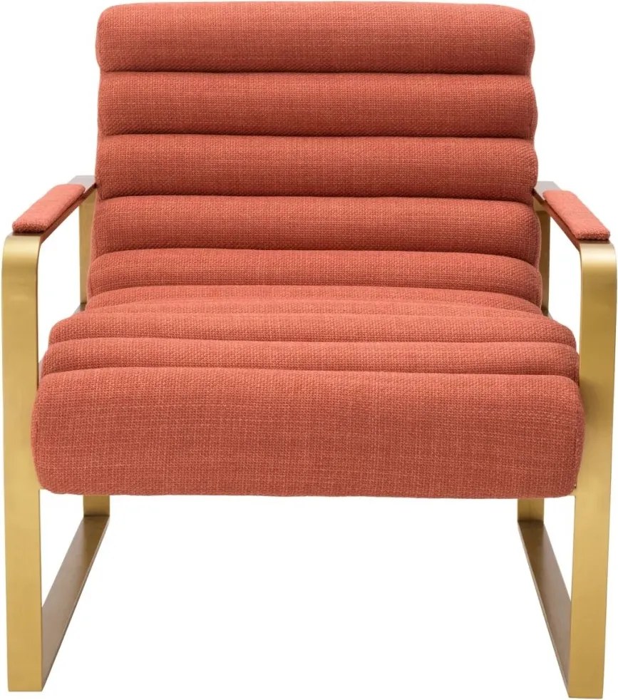 Fotoliu elegant design LUX Olsen, scalea orange