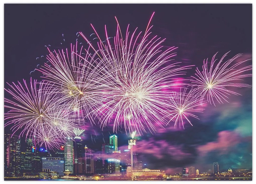 Tablou cu artificii (70x50 cm)