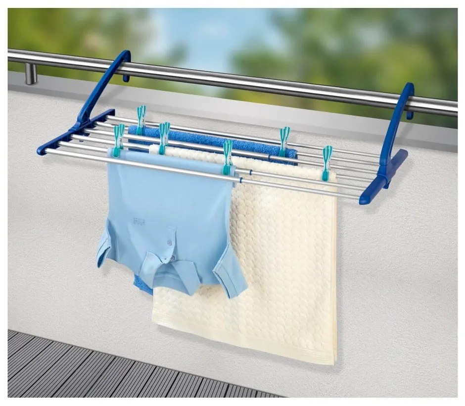 Uscător de rufe telescopic de agățat Wenko Balconies