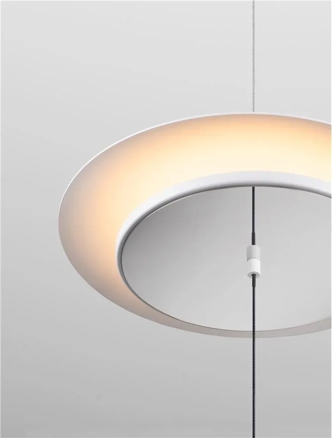 Lampadar LED suspendat de tavan OLOS, H-370cm