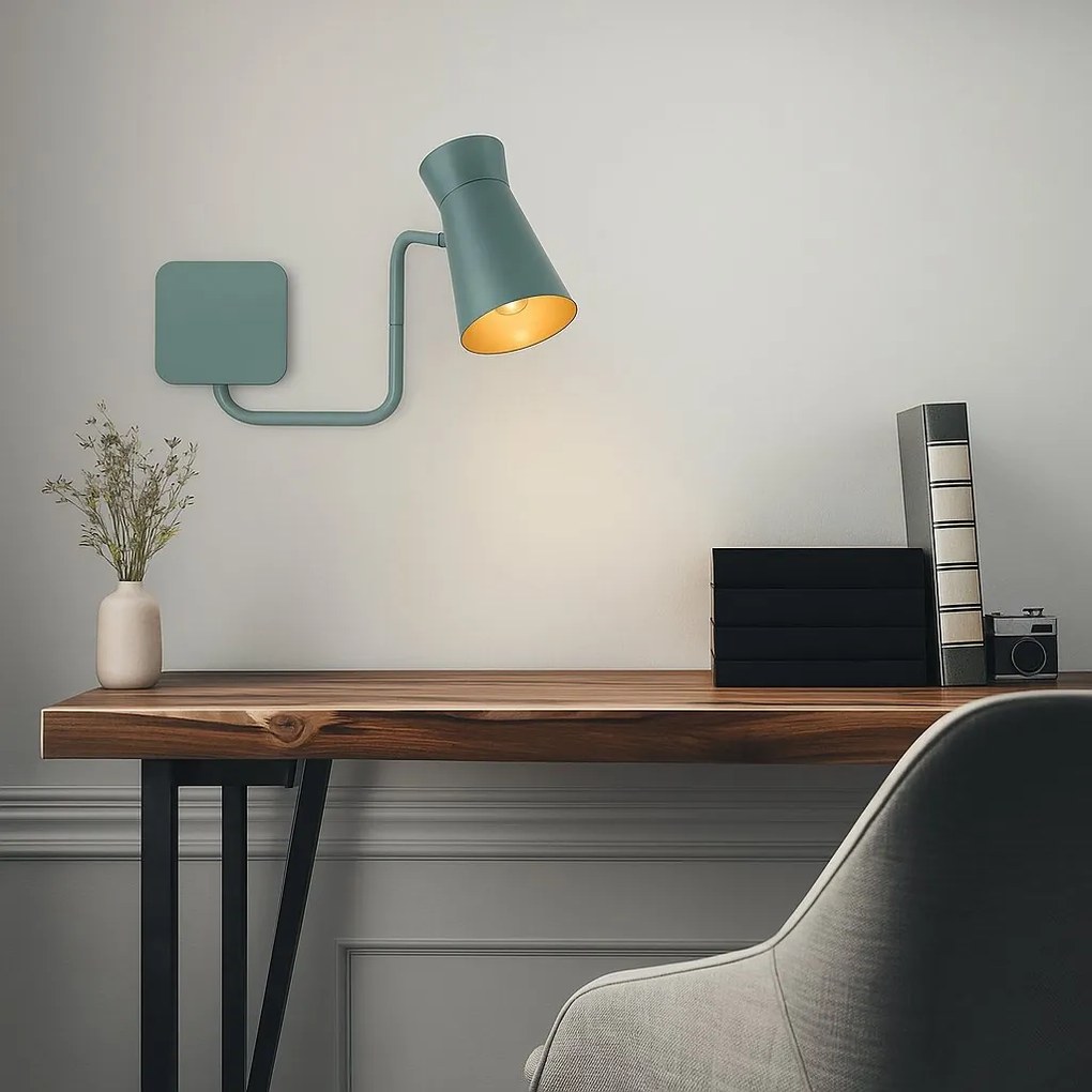 Aplica cu brat si spot directionabil LORD 8883 night sage