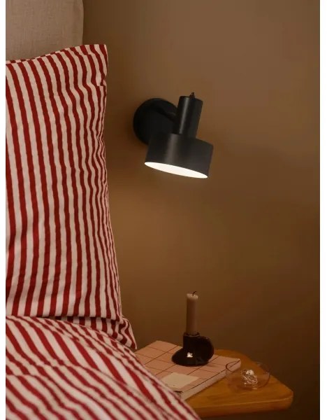 Nordlux - Aplica de perete MATIS 1xE27/15W/230V neagră