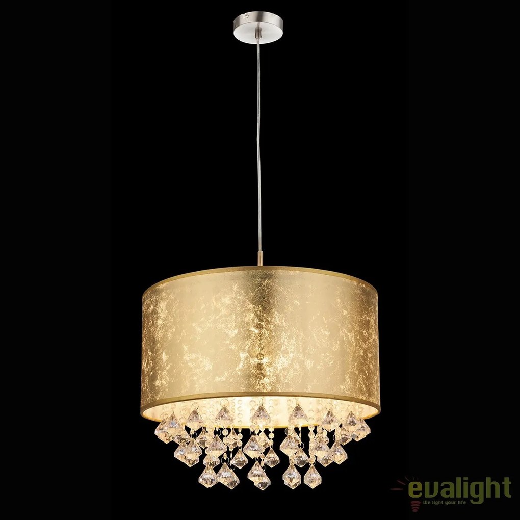 Lustra / Pendul design modern Amy auriu 15187H3 GL