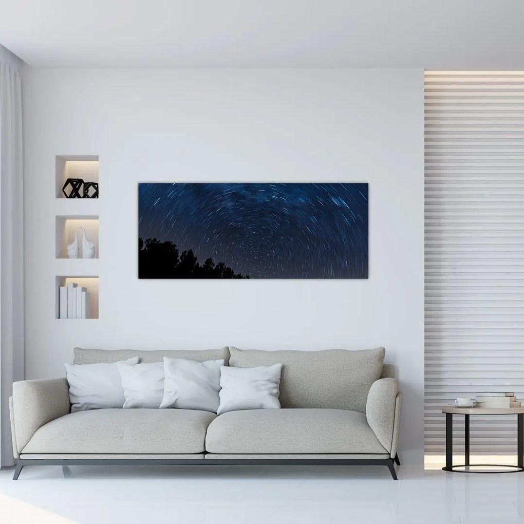 Tablou cu cerul nocturn (120x50 cm), în 40 de alte dimensiuni noi