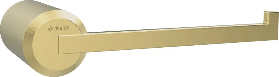 🛁 Suport pentru hârtie igienică ARNIKA, montare pe perete, finisaj auriu periat – Cod ADA_R211