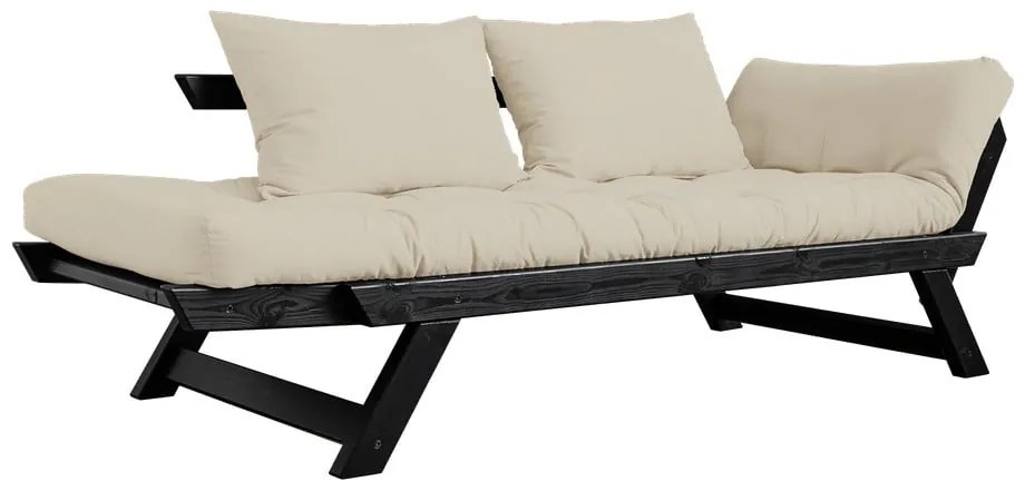 Canapea variabilă Karup Design Bebop Black/Beige