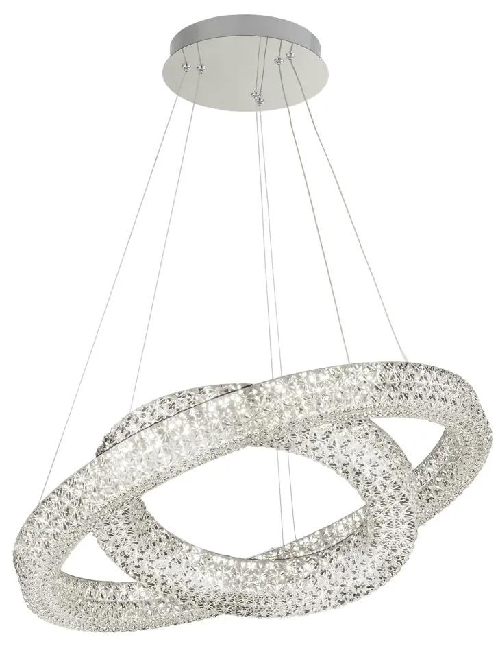 Lustra LED suspendata design circular Belle D-60cm