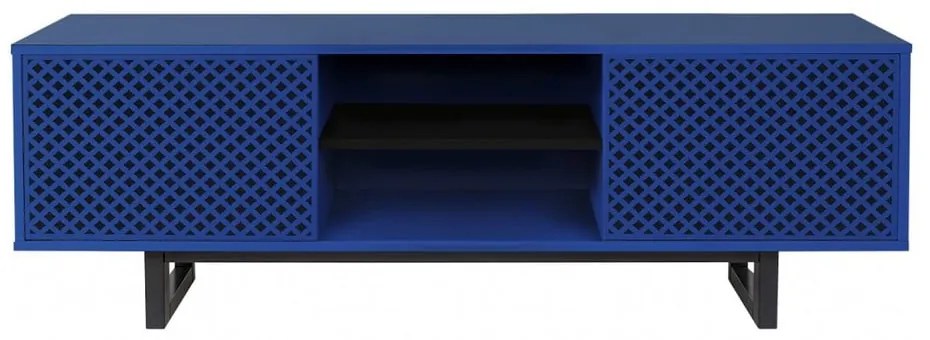 Comodă TV Woodman Camden Diamond, albastru