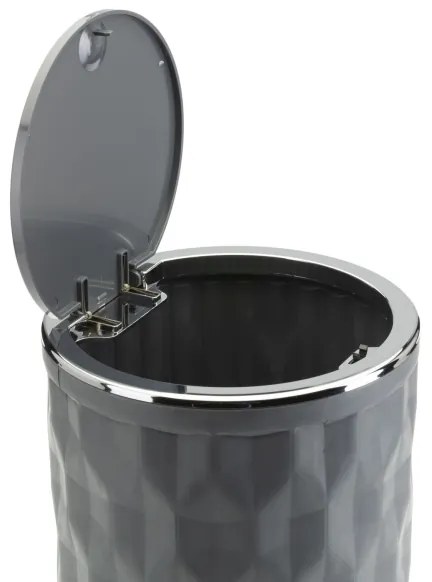 Set de baie REINA 5 buc. antracit/crom