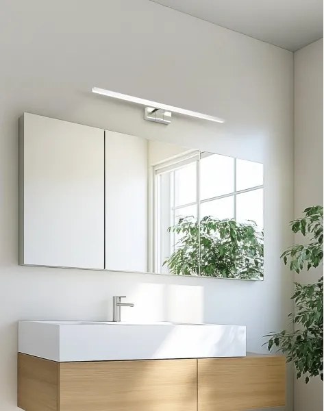 Eglo 901846-LED Aplica pentru oglindă de baie CONETTILLA LED/10W/230V 60 cm IP44 crom