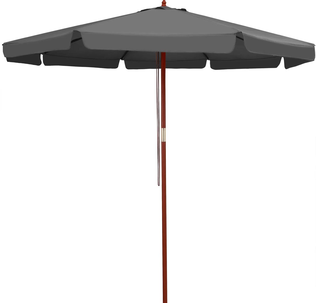 Deuba Umbrelă de soare de grădină Ø330cm - antracit