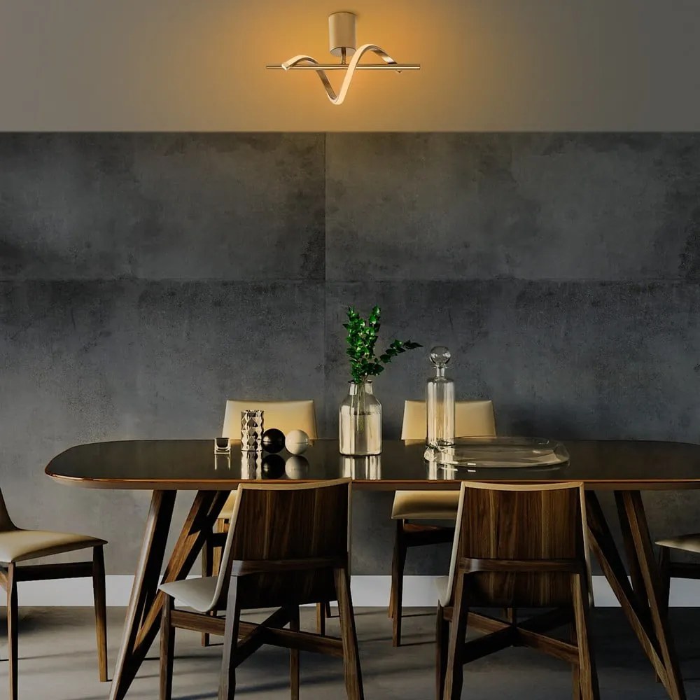 Plafonieră aurie LED ø 7 cm Likma – Opviq lights