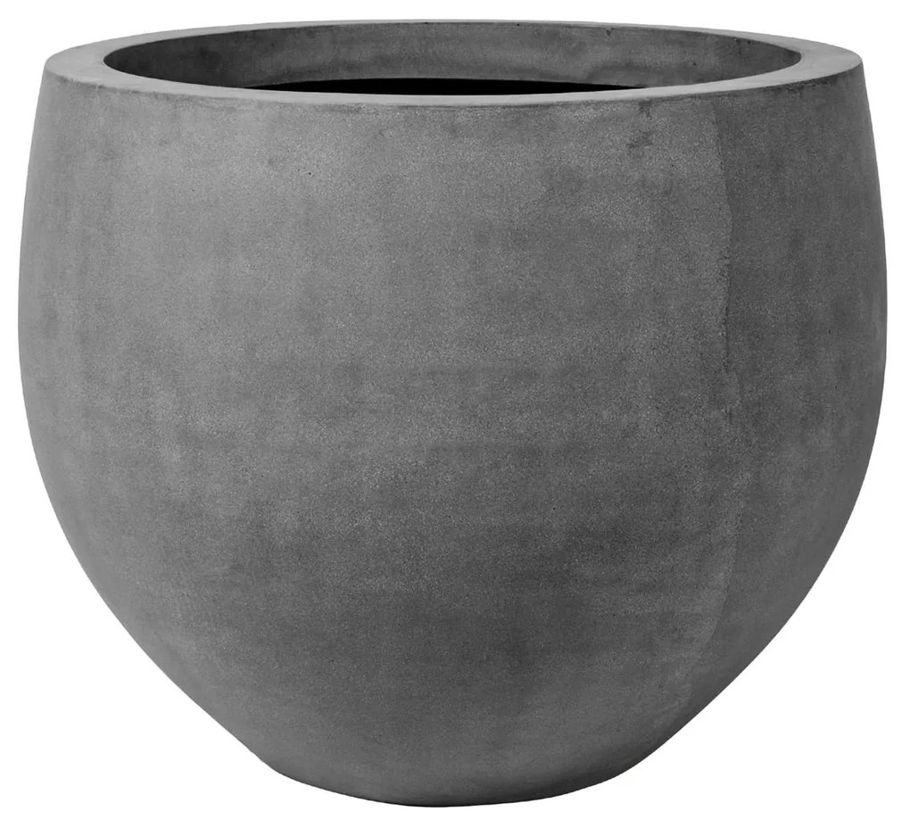 Ghiveci Jumbo Orb, gri, mai multe dimensiuni - ghivece ceramice Mărime: L - v. 114 cm, ⌀ 133 cm