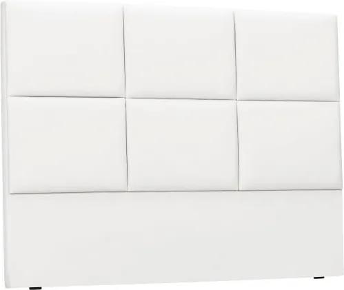 Tăblie tapițată pentru pat THE CLASSIC LIVING Aude, 200 x 120 cm, alb