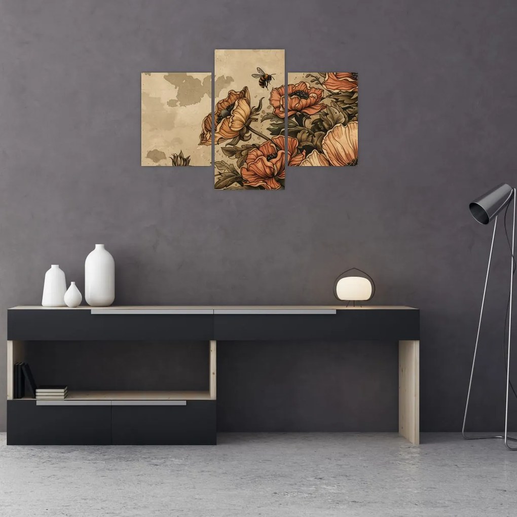 Tablou - Pajiștea albinelor II. (90x60 cm)