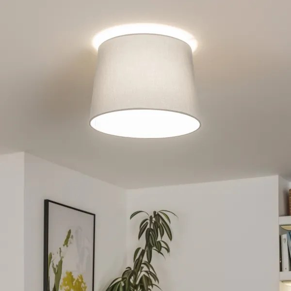 Abajur universal KERIA Ø 30 cm, gri