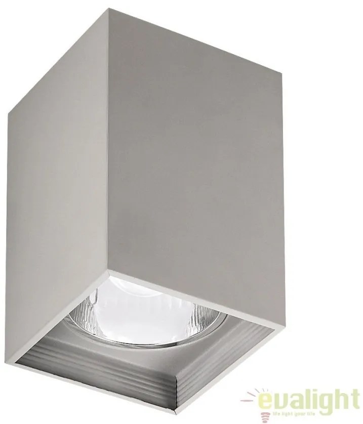 Spot aplicat modern gri dim.13,5 x 13,5 cm Maddox 2487 RX