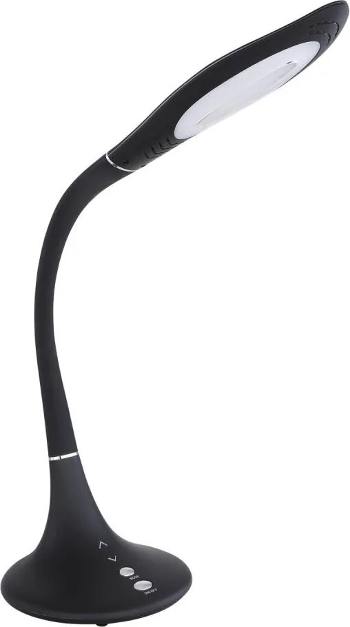 Globo 58271B - Lampă de masă LED tactilă reglabilă PATTAYA LED/9W/230V neagră