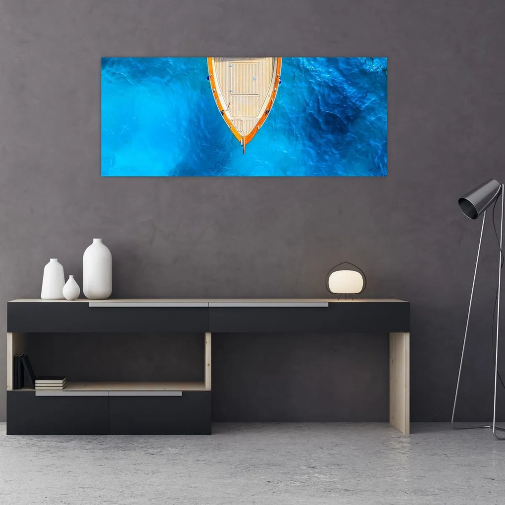 Tablou - Barca de vară (120x50 cm)