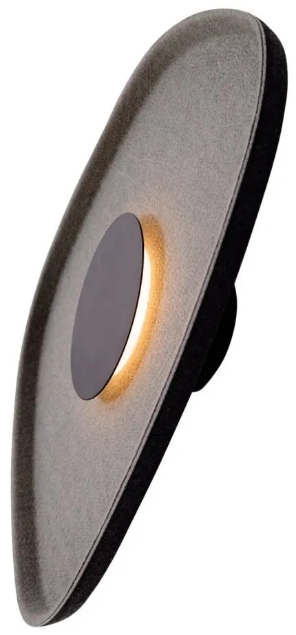 Aplica de perete LED design decorativ Deux negru
