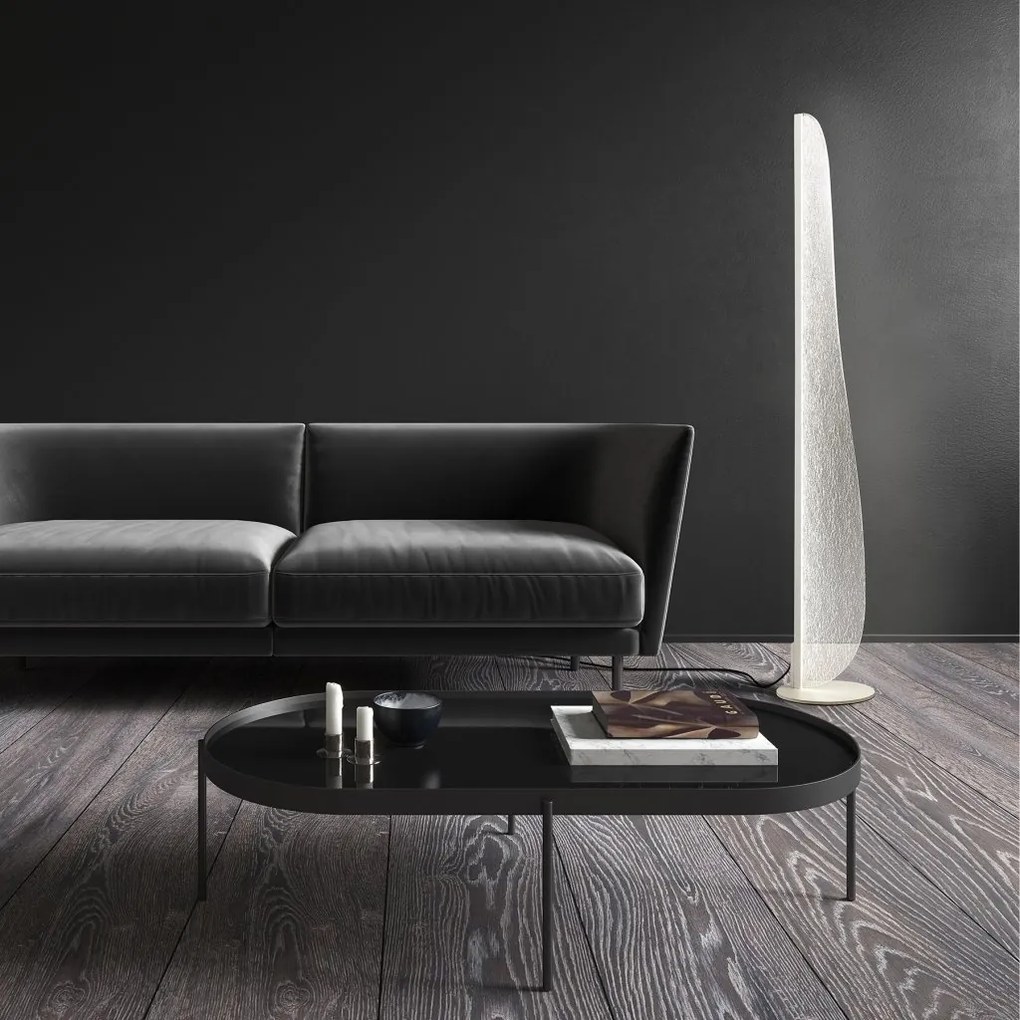 Lampadar, Lampa de podea LED design deosebit Bianca