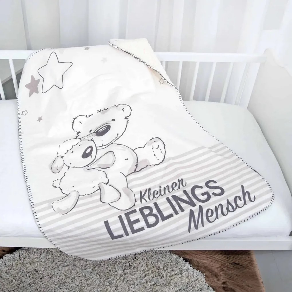 Pătură din imitaţie de lână pentru copii, Jonas Liebling, 75 x 100 cm