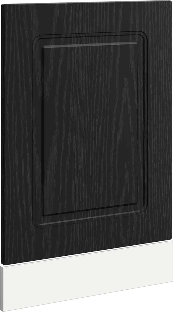 vidaXL Dulap de bucătărie Kalmar Stejar Negru 45 x 1,5 x 67 cm