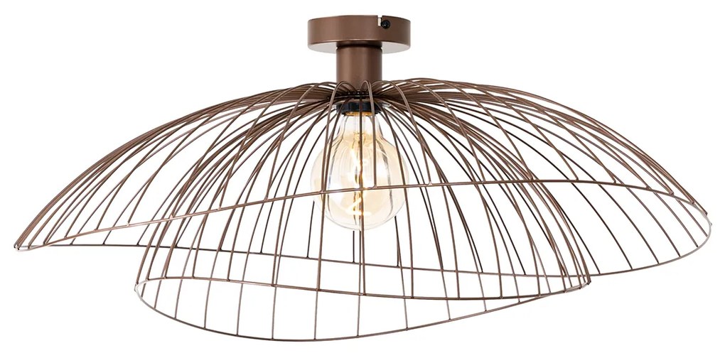 Plafoniera de design bronz 45 cm - Pua