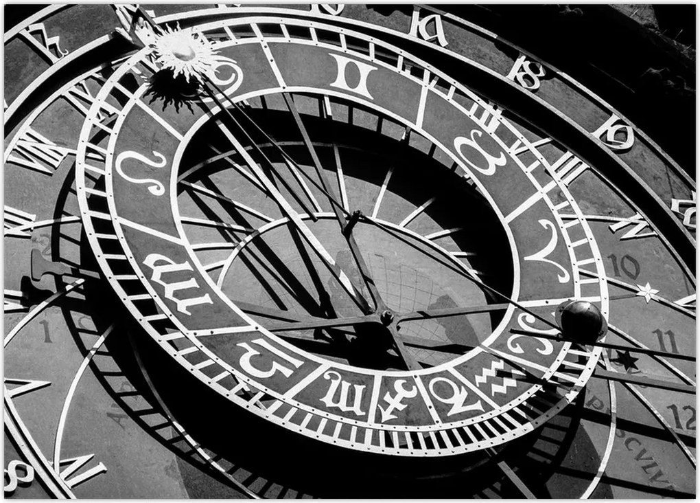 Tablou - Ceasul Astronomic, Praga, Republica Cehă (70x50 cm)