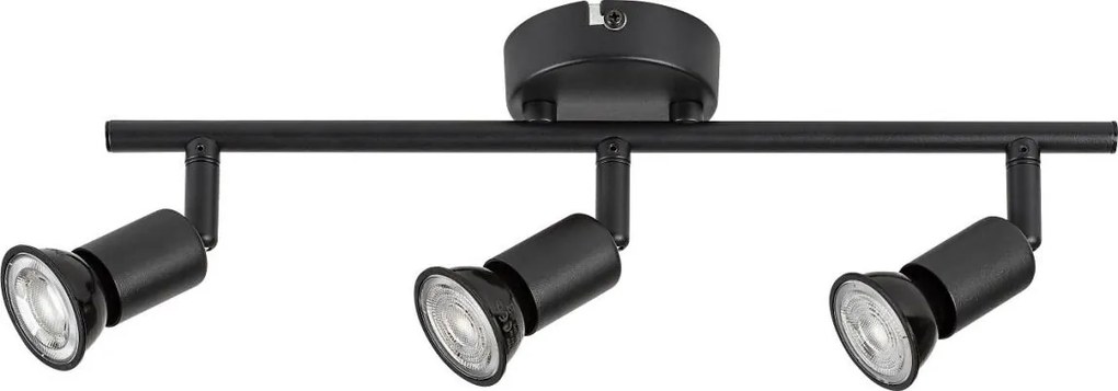 Rabalux 73147 - Spot NORTON 3xGU10/25W/230V negru