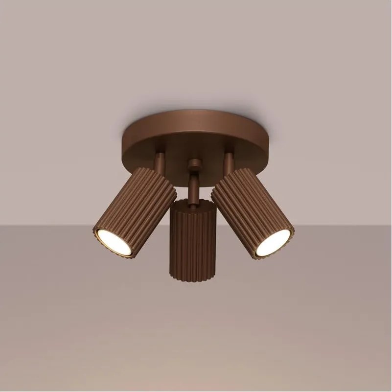 Brilagi - Spot LED CRESTO, 3x GU10, 10W, 230V, maro