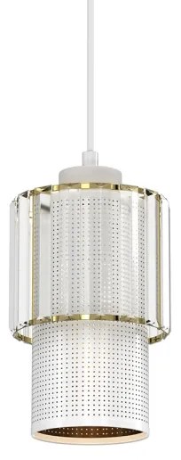 Lustră pe cablu BLANCO 1xE27/60W/230V albă